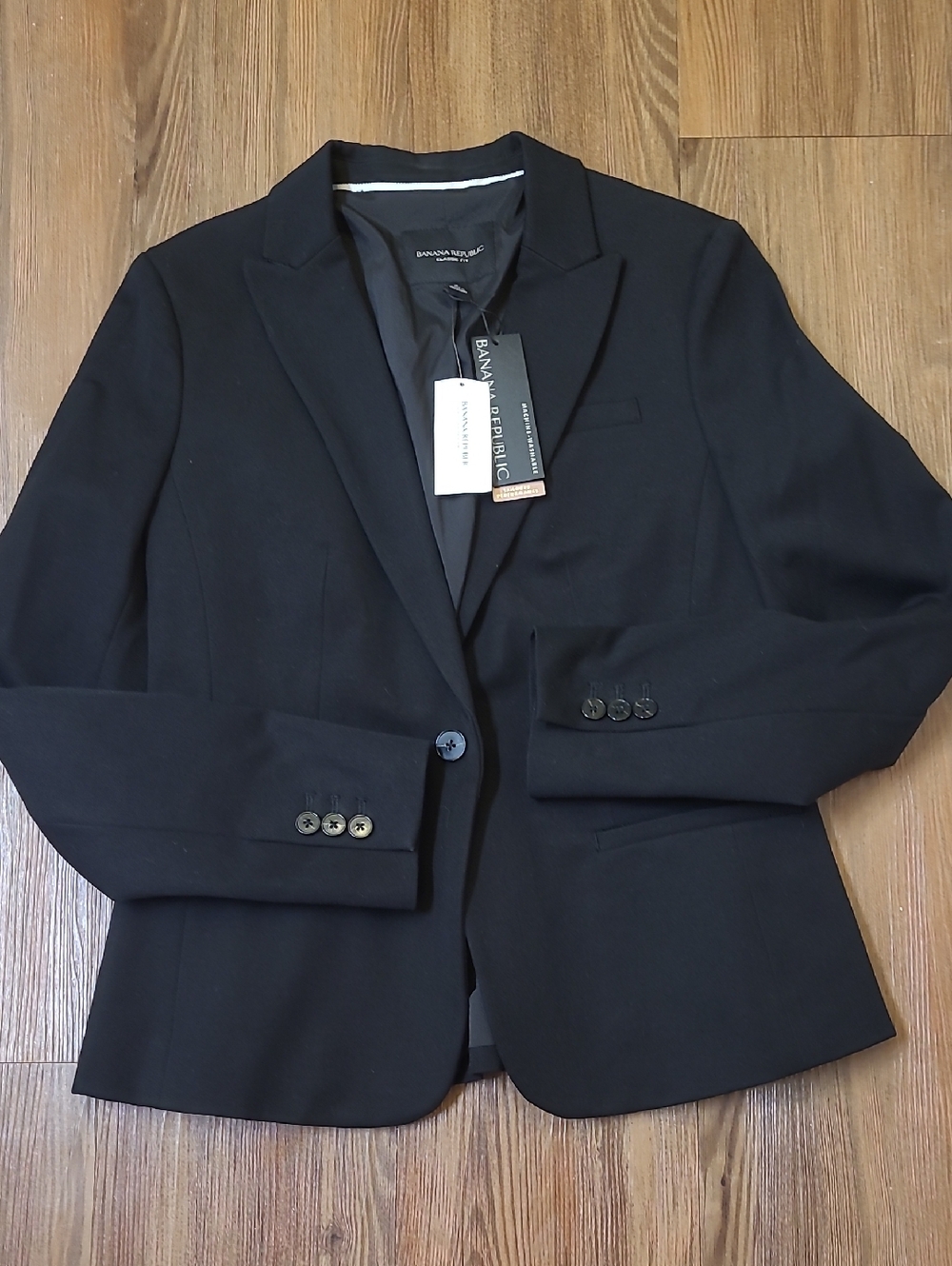 Banana Republic Black Tailored Women's‎ Blazer